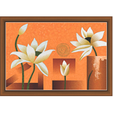 Floral Art Paintiangs (F-11495)